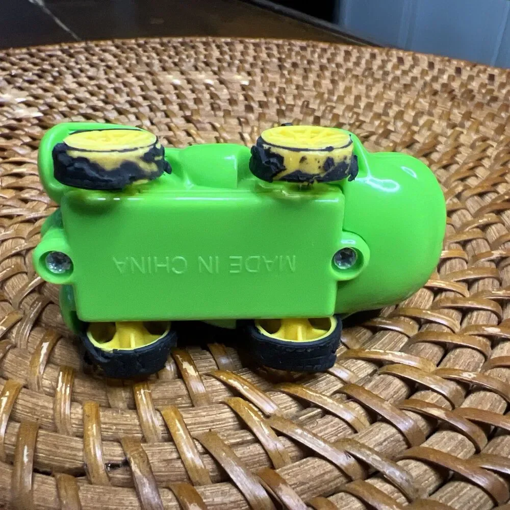 Dinosaur Kids Car Toy Set 4 Pieces Mild Wear On Tires Collectible